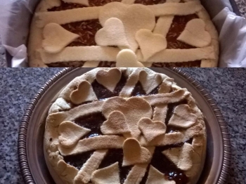 CROSTATA senza burro e uova